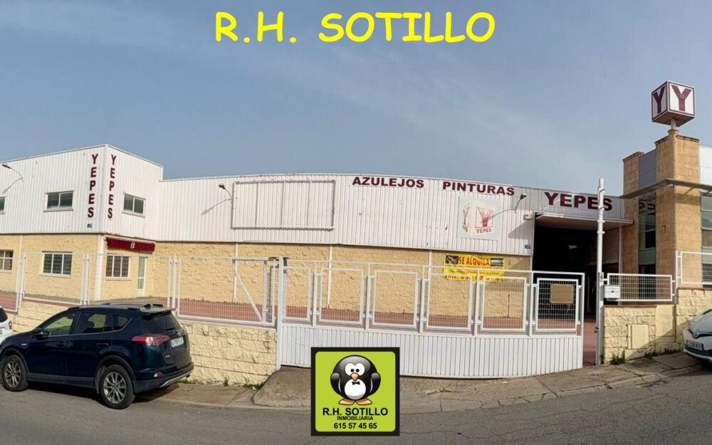 Sotillo  Alquilamos Nave  de  1400 metros  en el Poligono  Industrial
