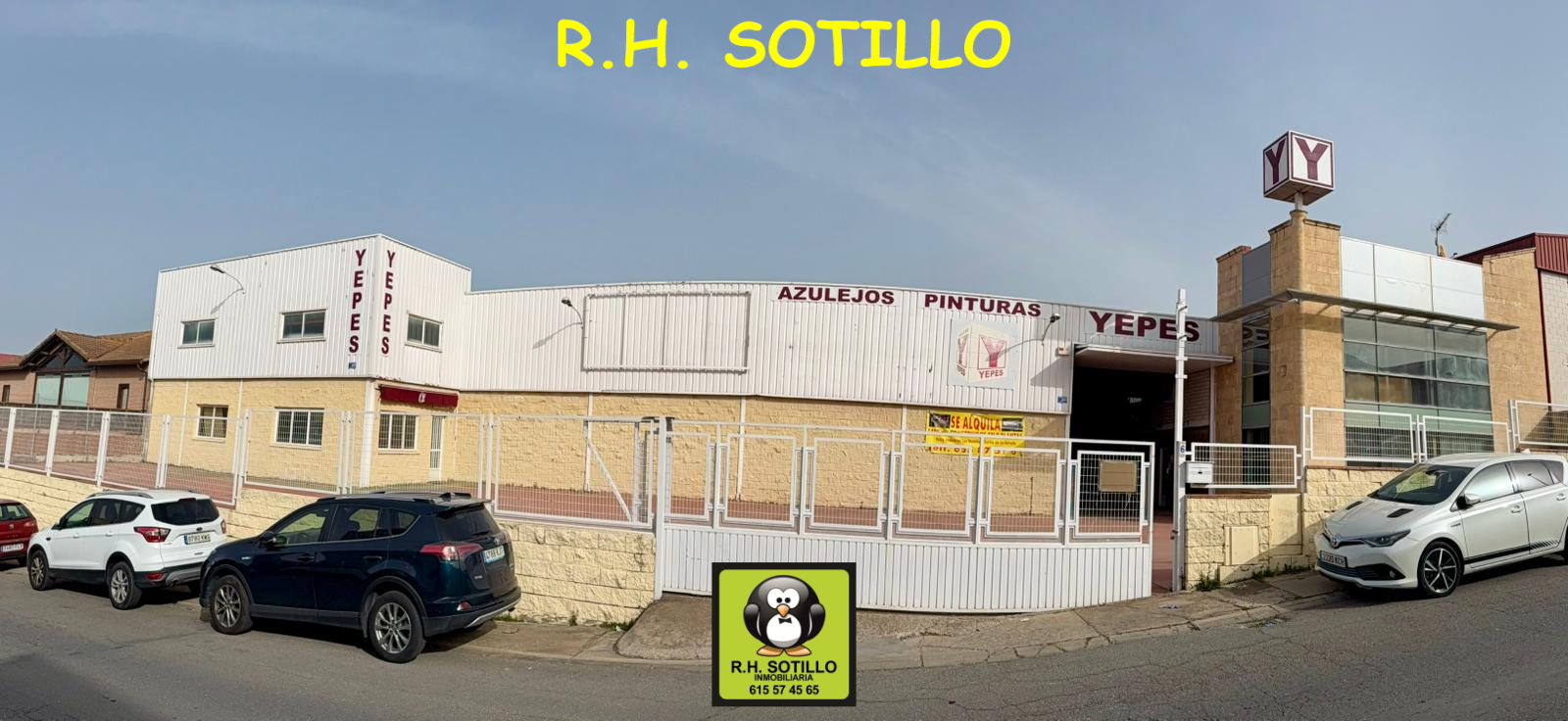 Sotillo  Alquilamos Nave  de  1400 metros  en el Poligono  Industrial